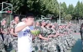 吃瓜军训视频,趣味横生的军营生活瞬间